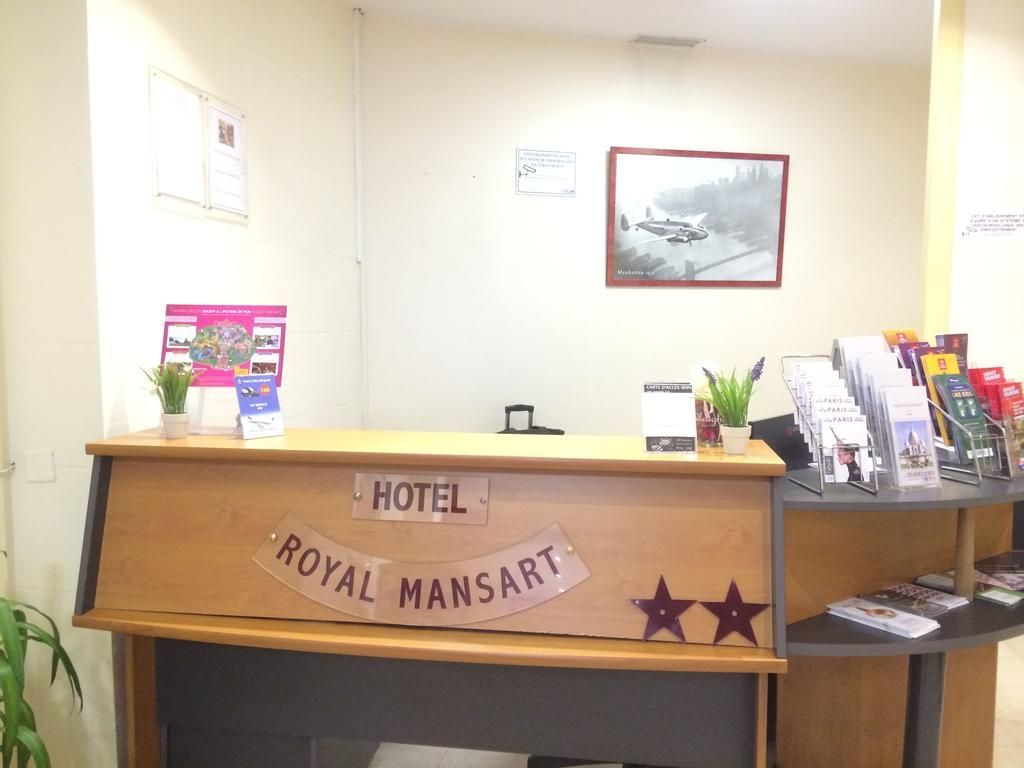 Hotel Royal Mansart Paris Exterior foto